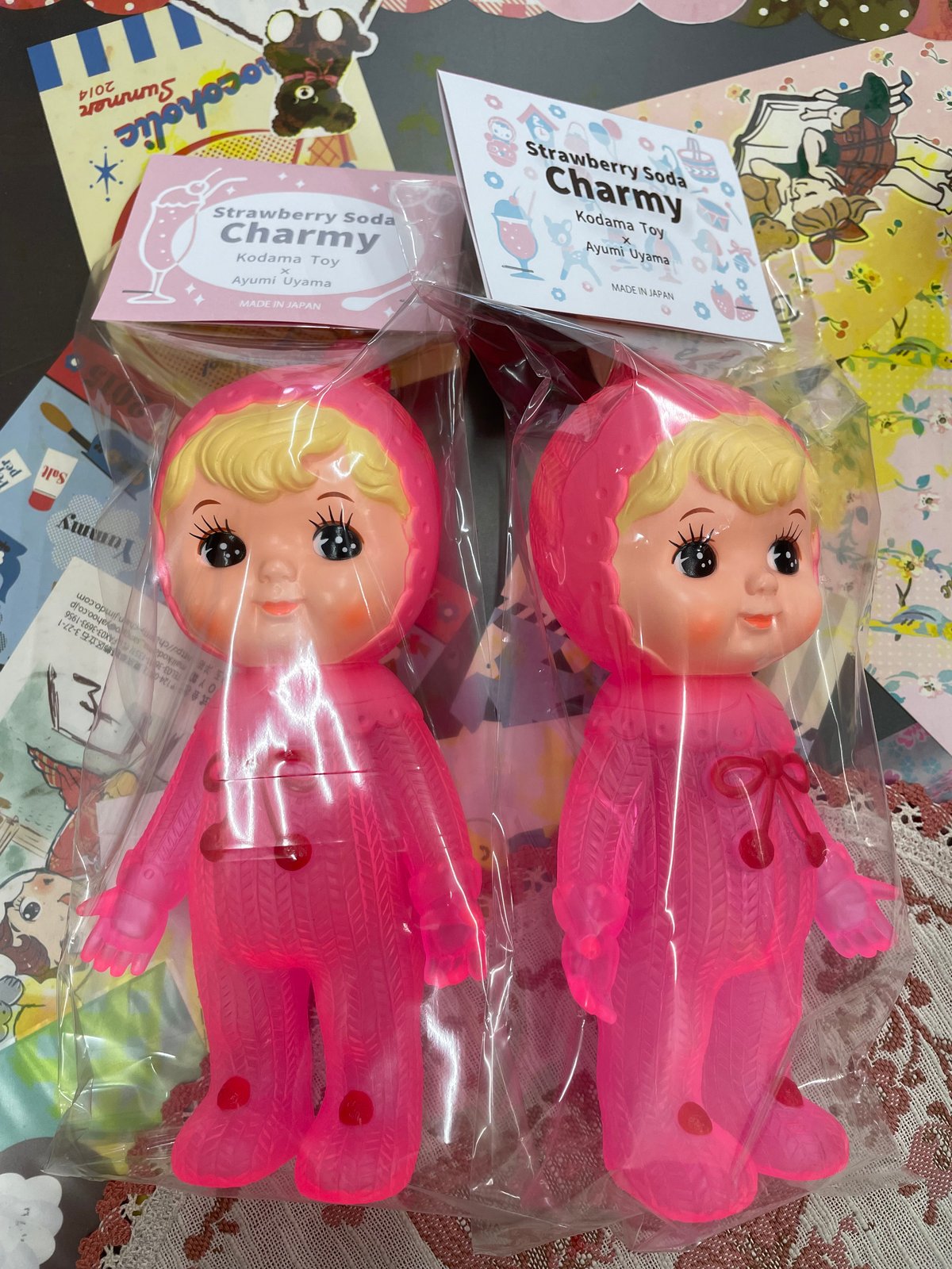 宇山あゆみさんコラボ いちごソーダチャーミーちゃん | sweetfish