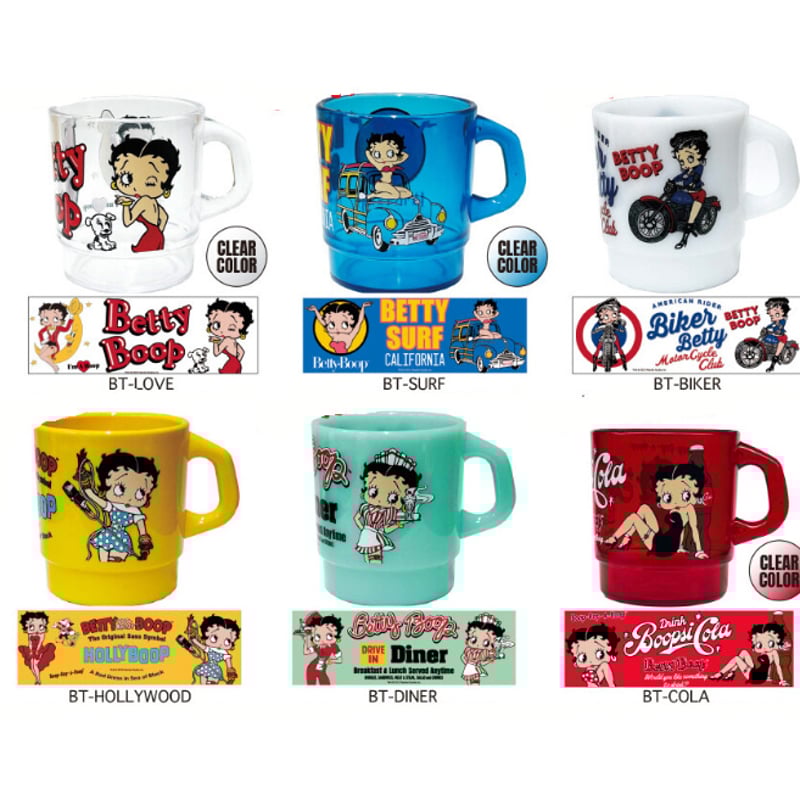 ベティちゃん アメリカンな スタッキング マグカップ BETTY BOOP
