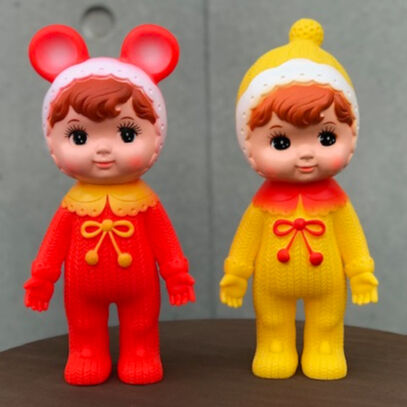 オレンジ なかよし チャーミーちゃん charmydoll Made in Japan
