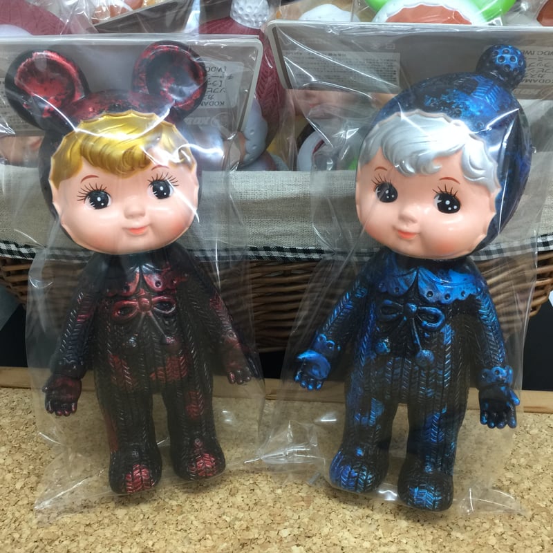 新品　オブジェ　チャーミーちゃん　B　ブルー　【日本製】 新品 オブジェ チャーミーちゃん B ブルー 【日本製】 新品 オブジェ