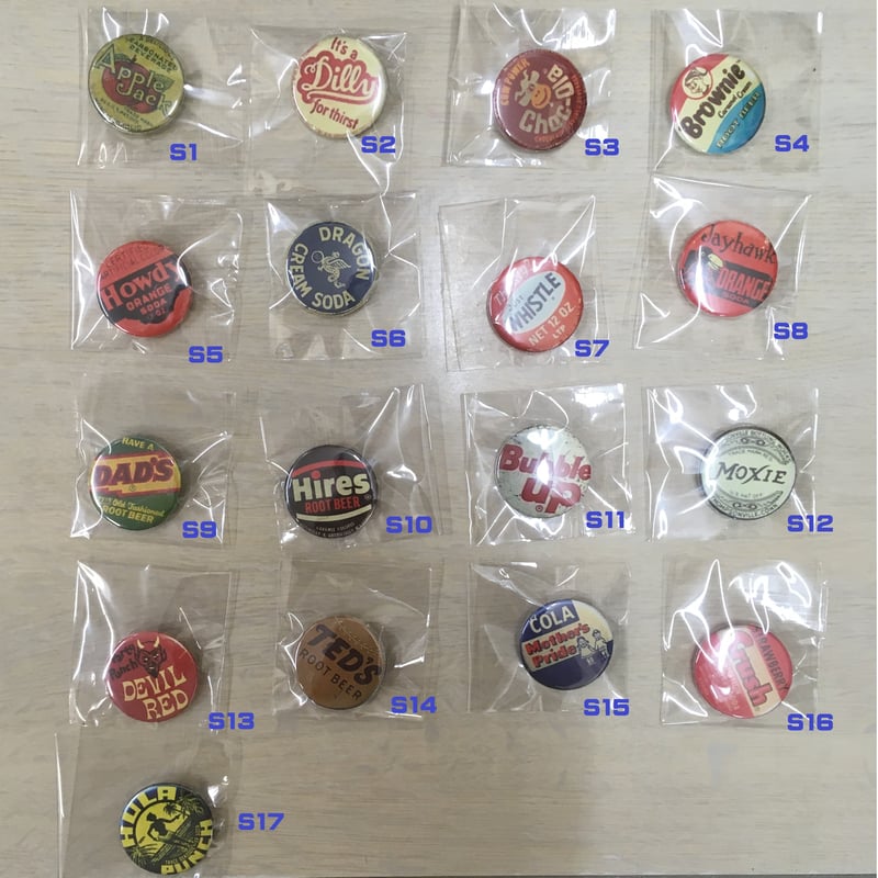 USヴィンテージ感漂う アメリカン缶バッジ【缶バッジ】 | sweetfish