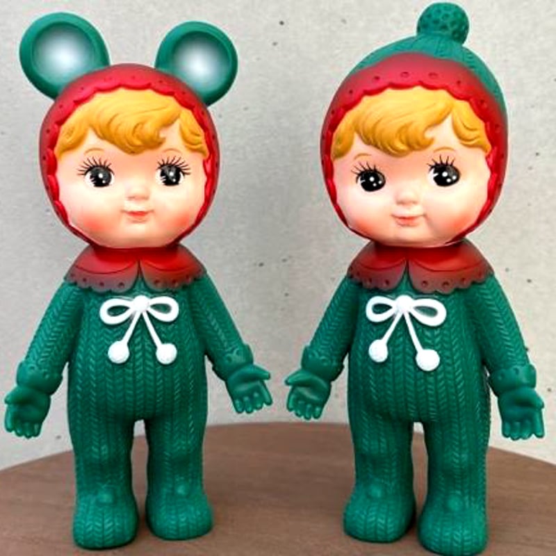 地味なクリスマス・カラーのタミーちゃんよ クリスマスカラー なかよし チャーミーちゃん charmydoll Made