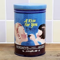 ハーシーズ　HERSHEY’S 　キッシング キッズ 　キスチョコ　キャニスター　デッドストック
