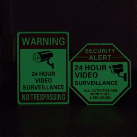 SECURITY SIGN　セキュリティサイン　看板