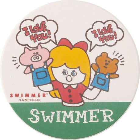 SWIMMER　スイマー　吸水コースター（5種類！）