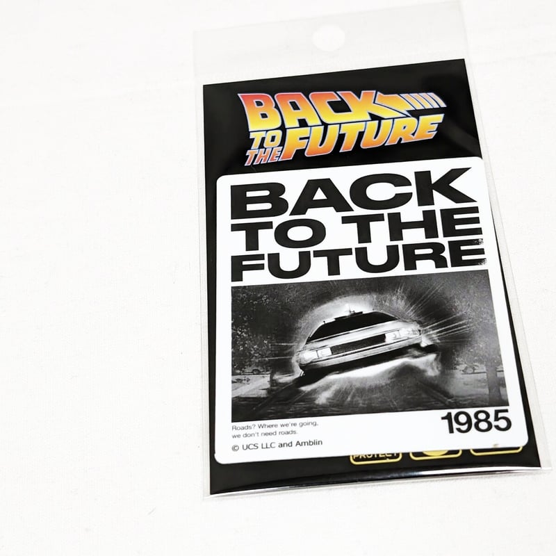 バックトゥーザフューチャーのダイカットステッカー | sweetfish