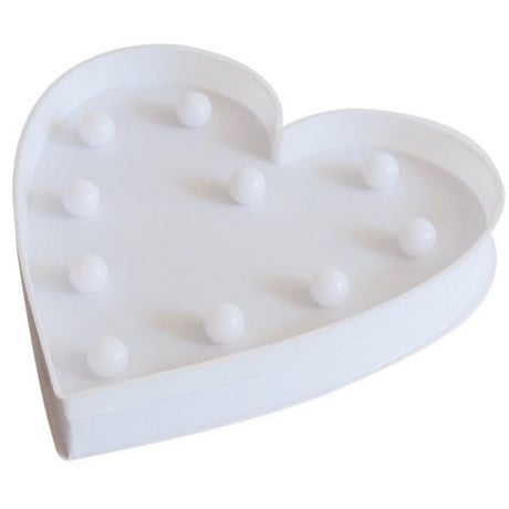 ライティングサイン　ハート　Lighting sign　Heart-shaped