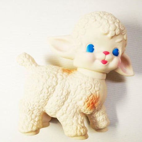 プープー♪　ラバードール　羊　Rubber Doll　sheep