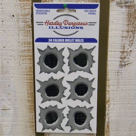 BULIET HOLES STICKERS　撃ち抜かれた風　ステッカー