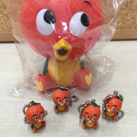 オレンジバード　コインバンク　足の裏がハートです！めっちゃラブリー【貯金箱】