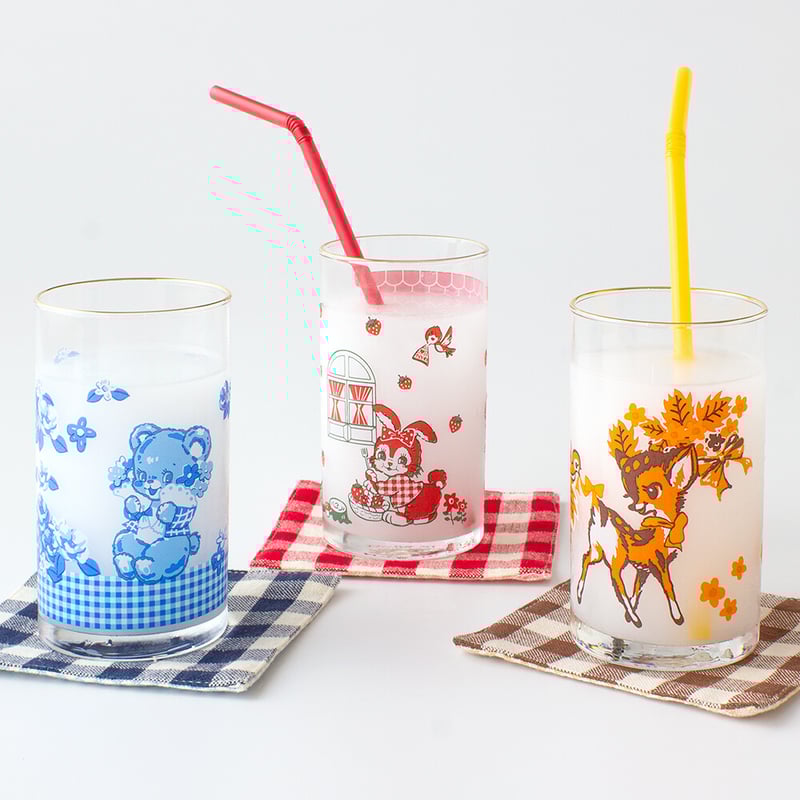 蛍、ヴィンテージ  スポット ガラス  タンブラー  美品です。 楽天市場】グラス 虹色 カラフル 400ml 4個セット ガラス コップ