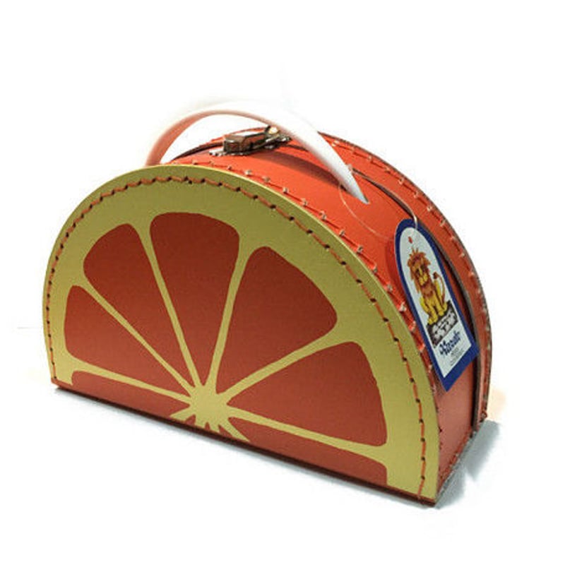 オレンジ チェコ製 フルーツスーツケース【KAZET】 | sweetfish