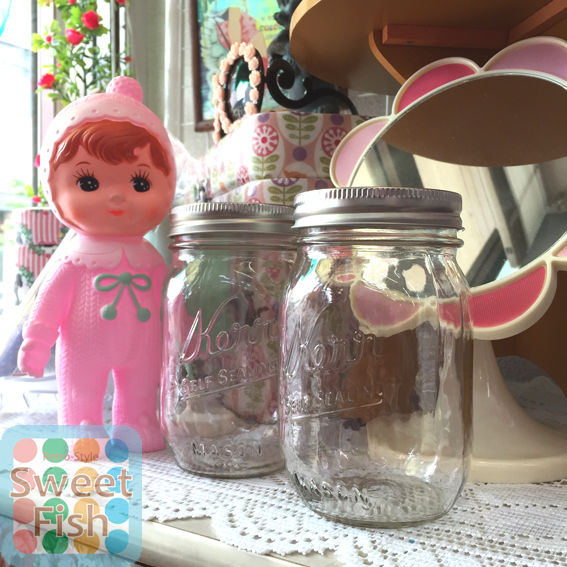 kerr社 メイソンジャー12個入り メイソンジャー レギュラーマウス Kerr社 MASON JAR | sweetfish