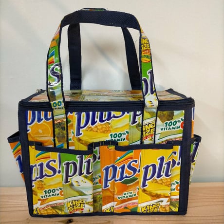アップサイクル　ジュースパック　保冷バッグ