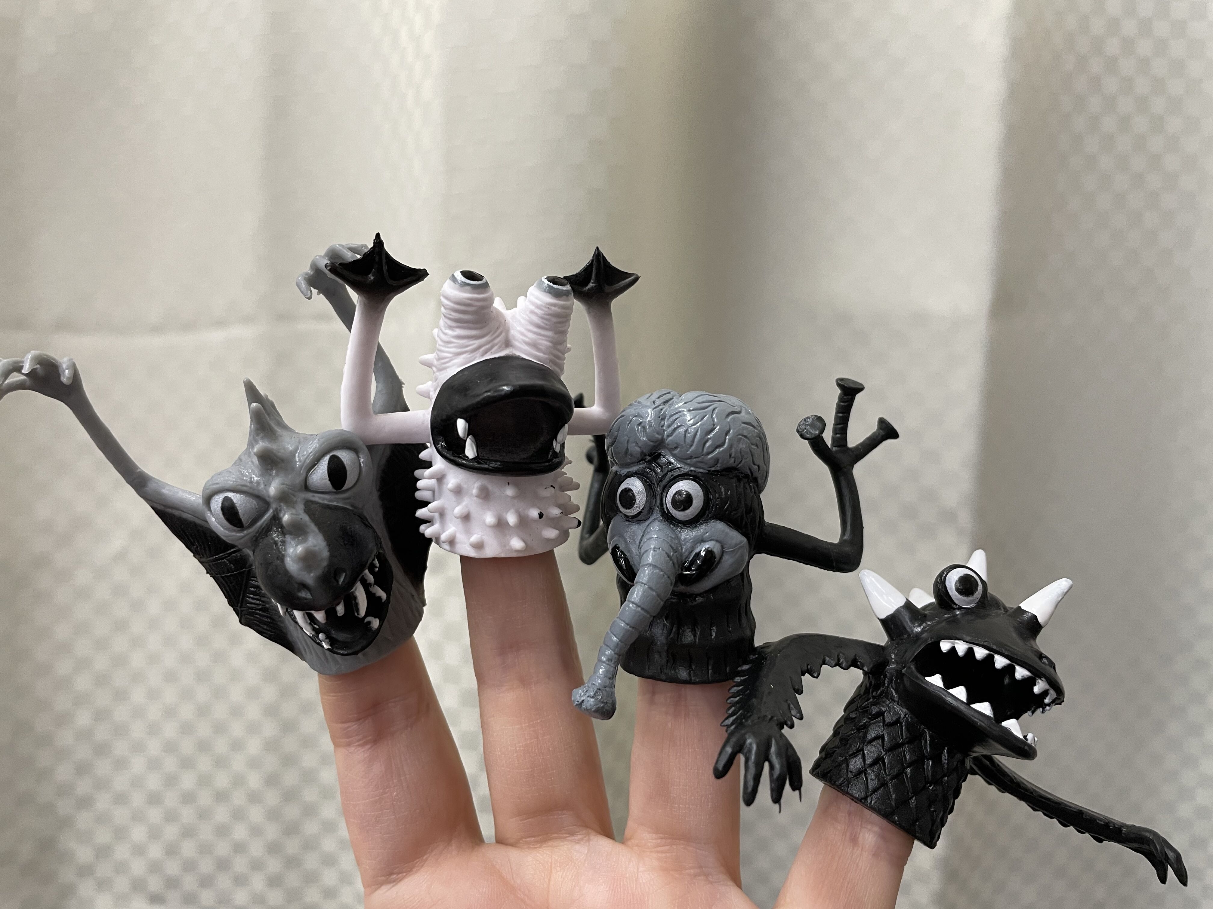 ピンキーナイトメア くじとも B賞フィンガーパペットセット ピンキーナイトメア くじとも B賞フィンガーパペットセット ピンキー