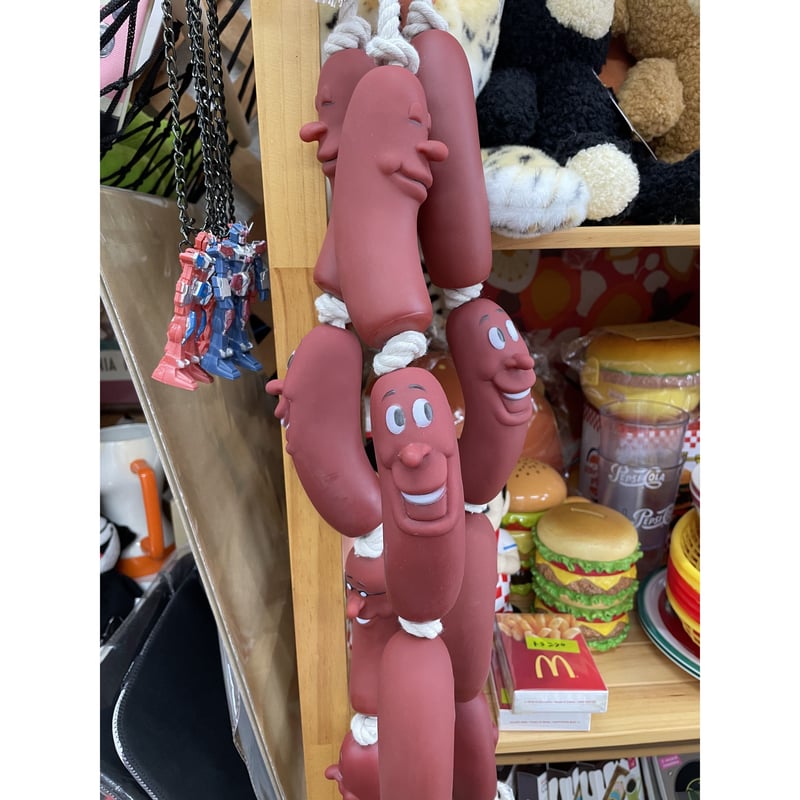 SAUSAGE ROPE 犬用おもちゃ DOG TOY ソーセージロープ | sweetfish