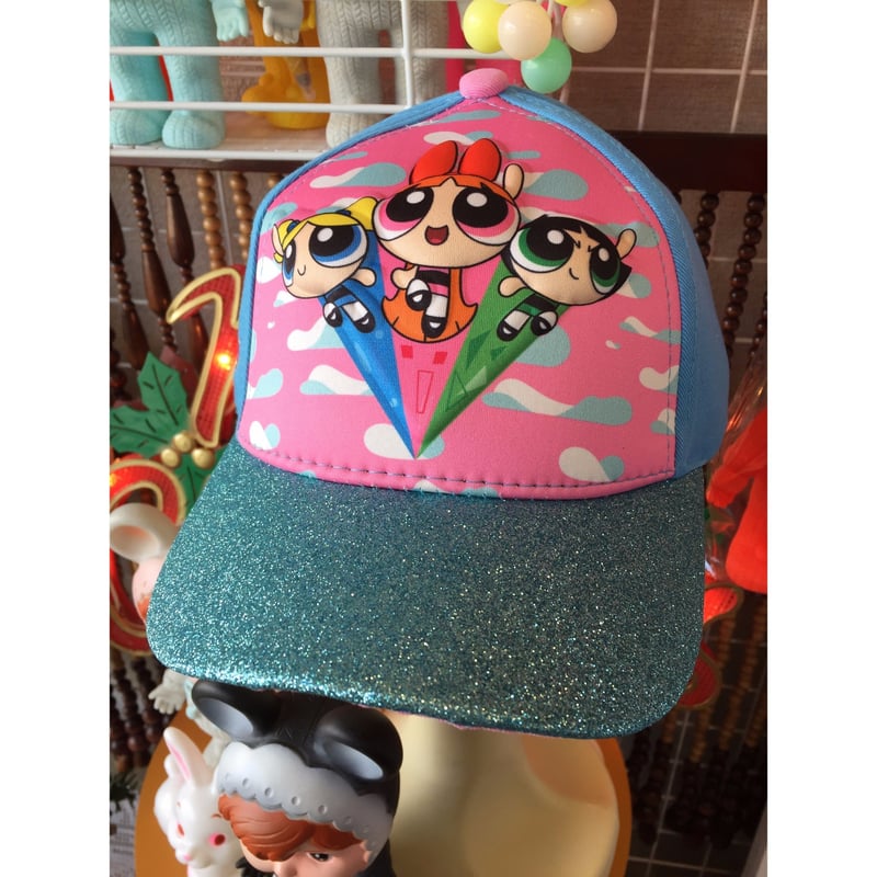 パワーパフガールズ キッズ キャップ 帽子 デッドストック | sweetfish