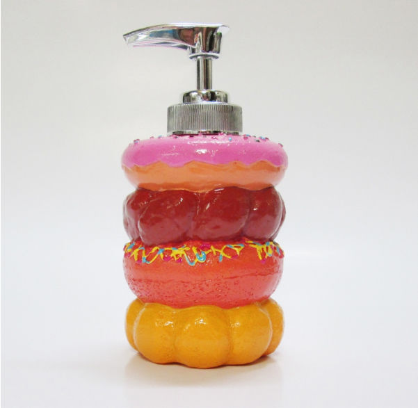ハンバーガー・ドーナツ　ソープディスペンサー　2点セット fit=scale-down,w=1200