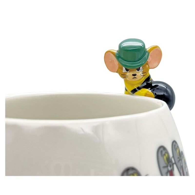 トムとジェリー マグカップ フィギュア付き レトロ トム