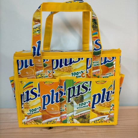 アップサイクル　ジュースパック　保冷バッグ