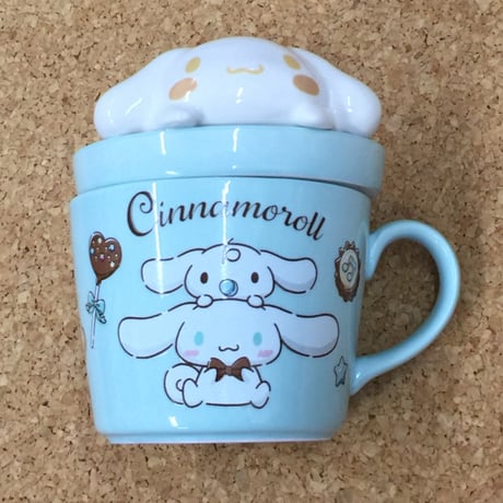 【サンリオ】　ラテアートマグ　フタ付き　マグカップ