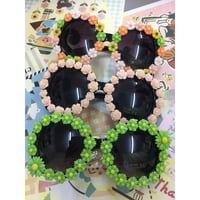 フラワーサングラス