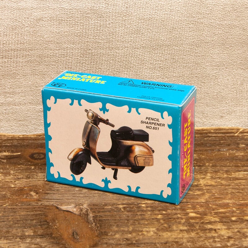 ブロンズ・乗り物シリーズ アンティーク風 シャープナー 鉛筆削り