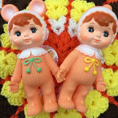 パーシモンカラー　なかよし チャーミーちゃん　charmydoll　Made in Japan　WOODLANDDOLL