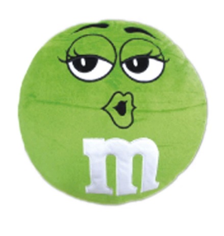 アメリカ　ラッキーチャーム・ハーシーズ・M&M's チョコレート　クッション fit=scale-down,w=1200