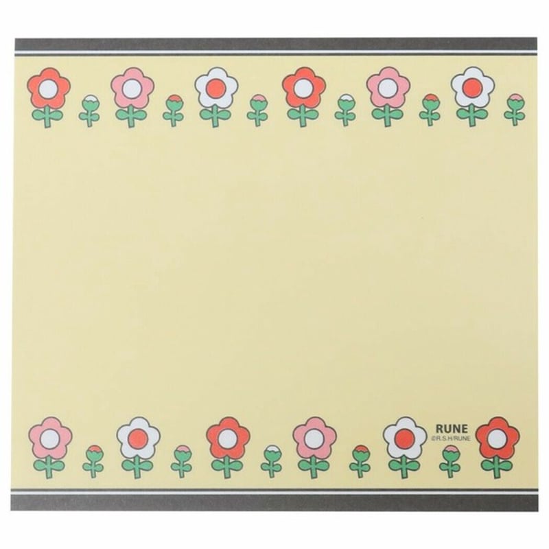 内藤ルネ メモ帳 【RUNE NAITO】 | sweetfish