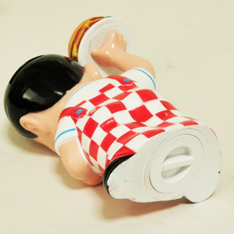 Big Boy ソフビバンク ビッグボーイ ハンバーガー持ち 【貯金箱
