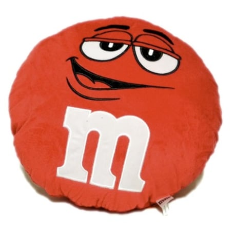 チョコレートがはみ出してくる？【M&M'S　クッション】