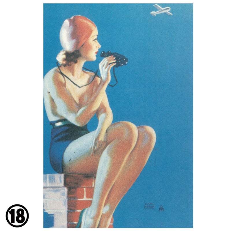 ピンナップガール ポストカード デッドストック | sweetfish