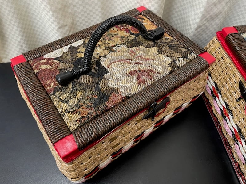 昔ながらの裁縫箱 手作り 日本製 Sewing box | sweetfish