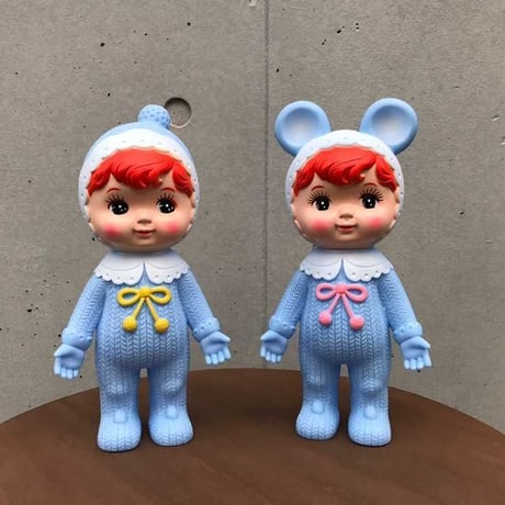 ライトブルー　なかよし チャーミーちゃん　charmydoll　Made in Japan