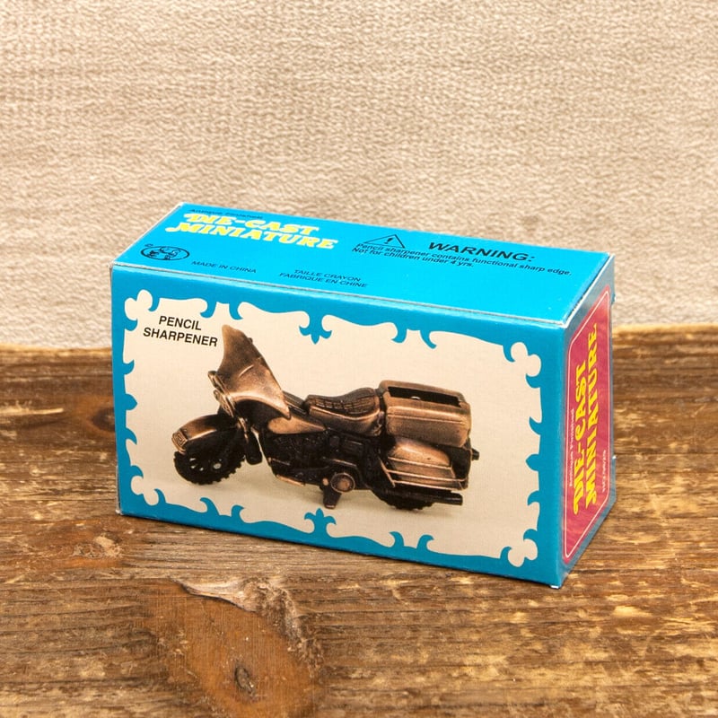 ブロンズ・乗り物シリーズ アンティーク風 シャープナー 鉛筆削り