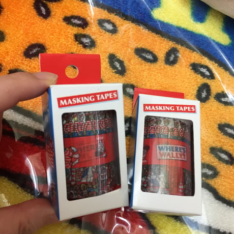 ウォーリー　マスキングテープ　3個セット
