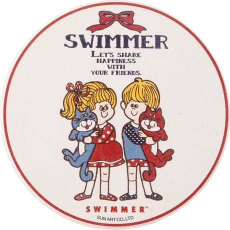 SWIMMER　スイマー　吸水コースター（5種類！）
