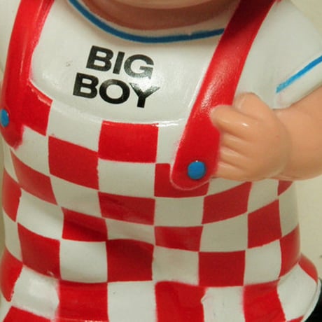 Big Boy ソフビバンク　ビッグボーイ ハンバーガー持ち　【貯金箱】