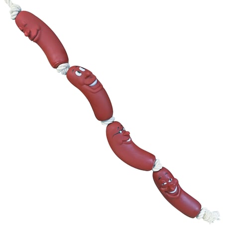 SAUSAGE ROPE 犬用おもちゃ DOG TOY　ソーセージロープ