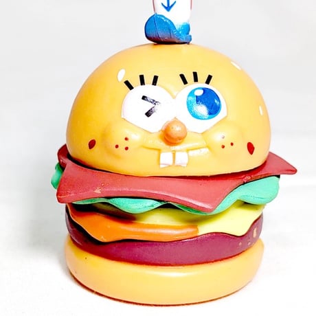 スポンジボブハンバーガーPVC　フィギュア【SPONGEBOB】
