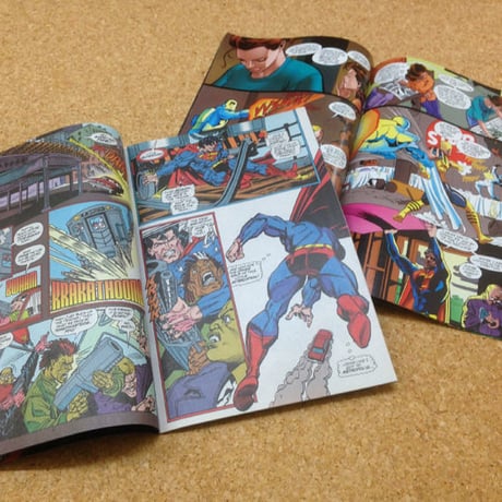 90’s アメリカンコミック　SUPERMAN　CATWOMAN