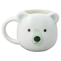 マグカップ  フェイスマグ 【シロクマ 】