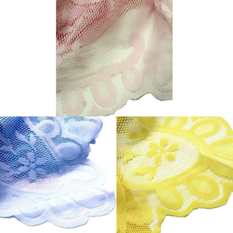 SALE 花柄カラーレース テーブルクロス 円形 3種 | sweetfish