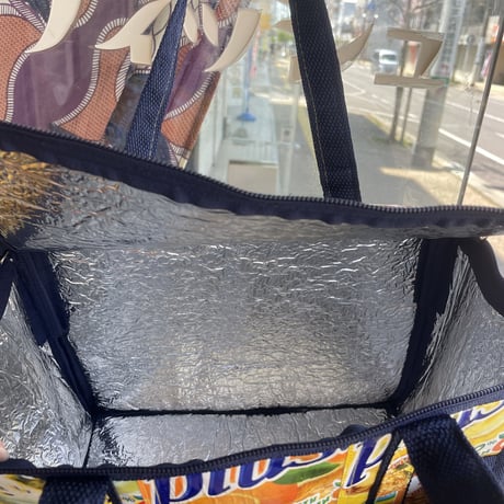 アップサイクル　ジュースパック　保冷バッグ