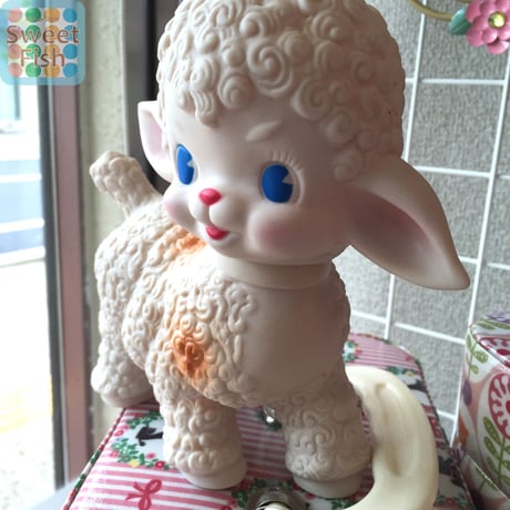 プープー♪　ラバードール　羊　Rubber Doll　sheep