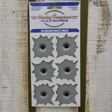 BULIET HOLES STICKERS　撃ち抜かれた風　ステッカー
