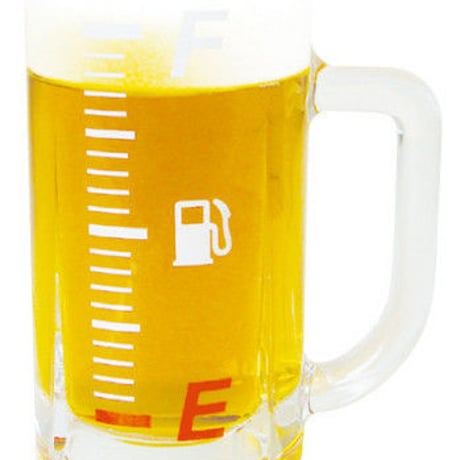 ガソリンメータービアグラス　BEER GRASS　日本製　ビールジョッキ