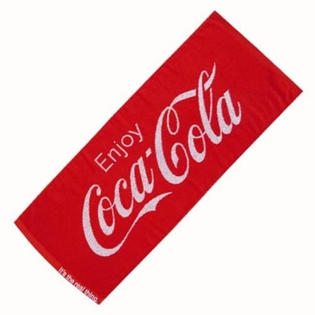 コカ・コーラ　フェイスタオル