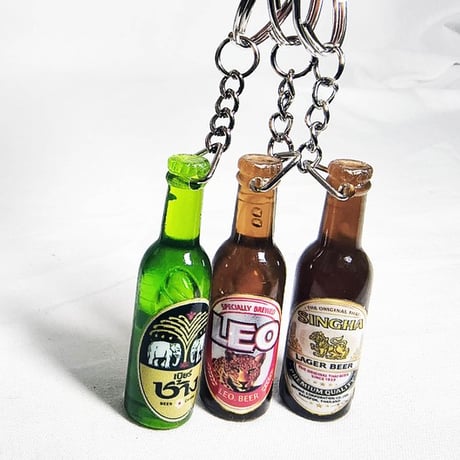 キーホルダー【BEERボトルキーチェーン】